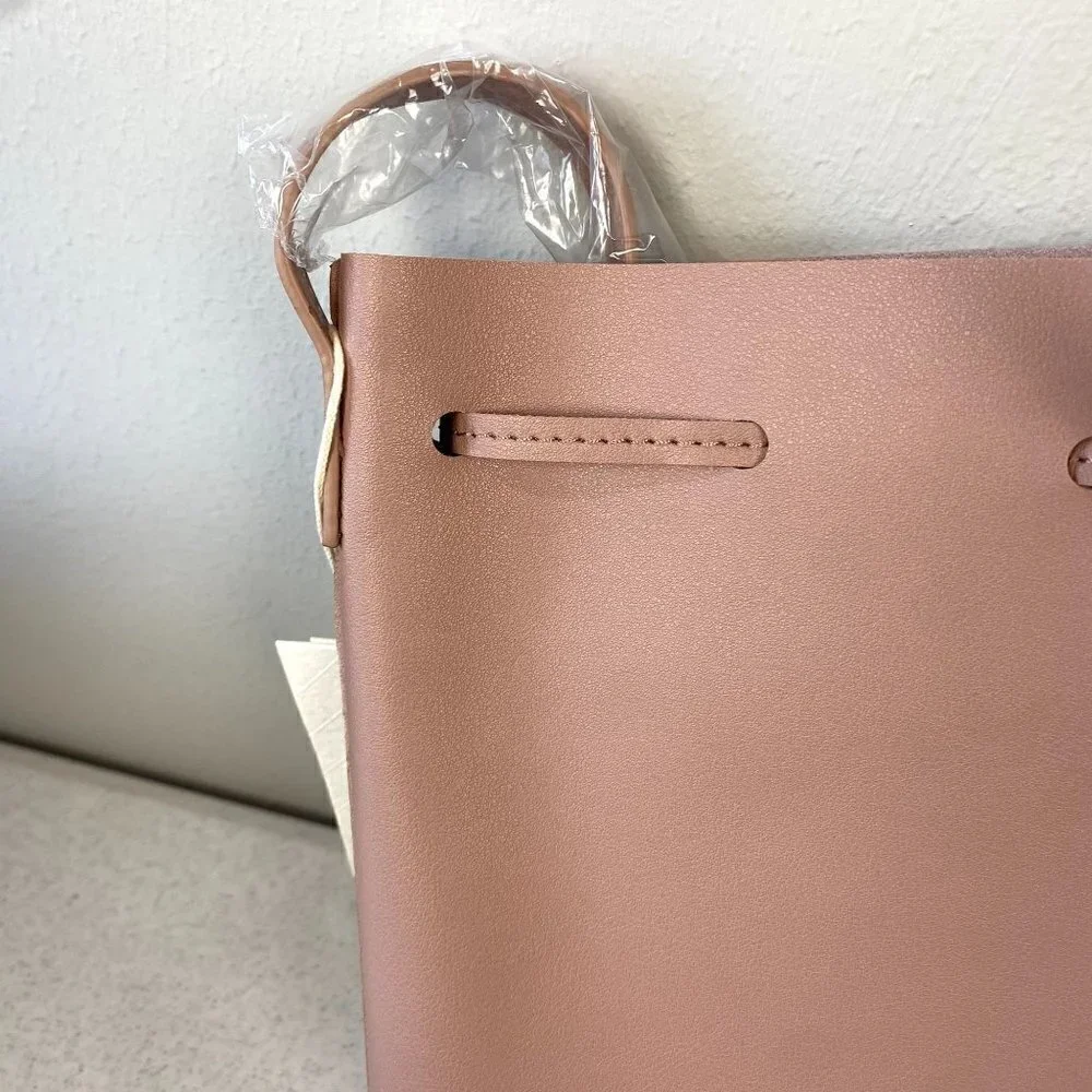 Kayla + Ava Bow Tie Bucket Bag NWT